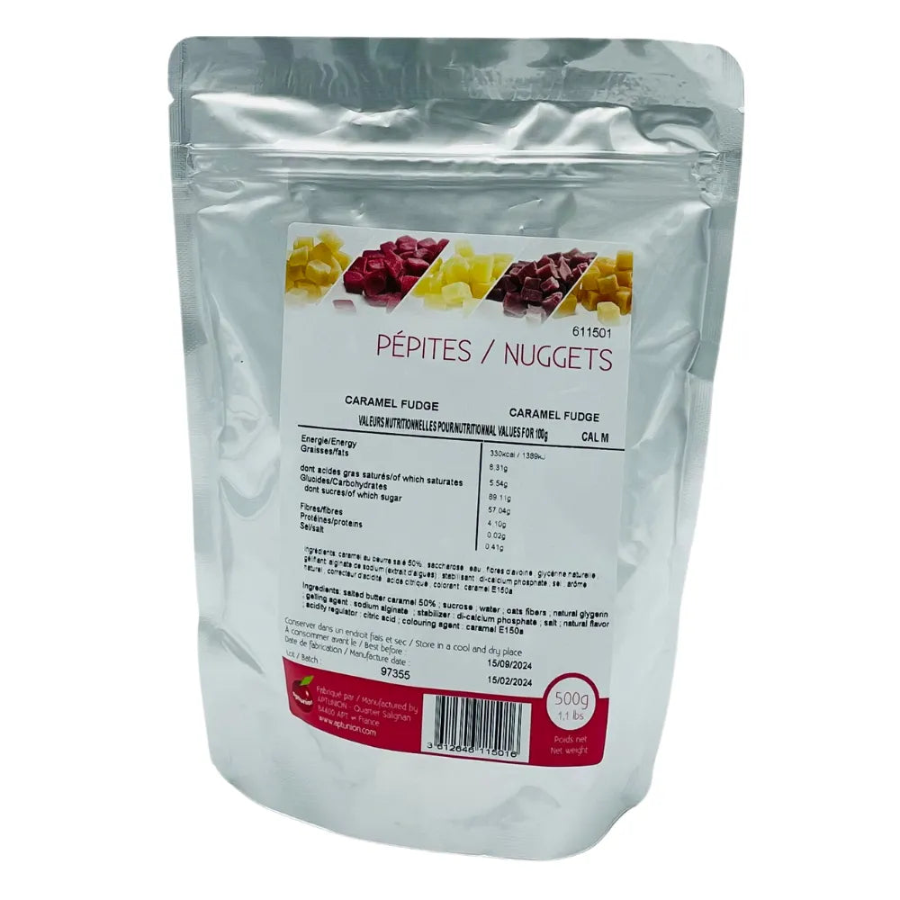 Pépites de Caramel Beurre Salé 500g - Secret des chefs