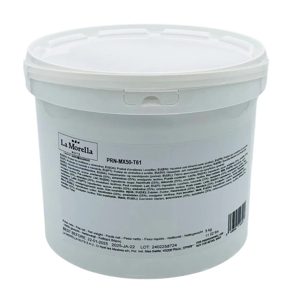 Praliné Morella 50% Amandes/Noisettes 5 kg - Secret des chefs