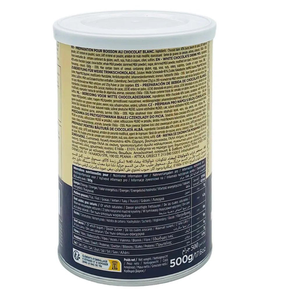 Trésor Instant Chocolat Blanc MONBANA 500 g - Secret des chefs