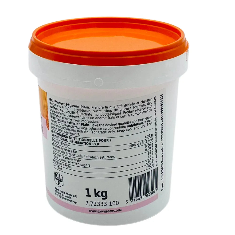 Fondant Pâtissier 1 kg - Secret des chefs