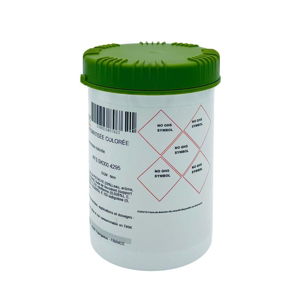 PISTACHE Préparation en pâte aromatisée et colorée - 1Kg - Secret des chefs