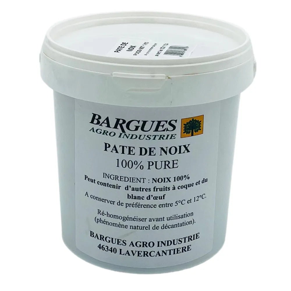 Pâte de noix 100% pure Bargues 1 kg - Secret des chefs
