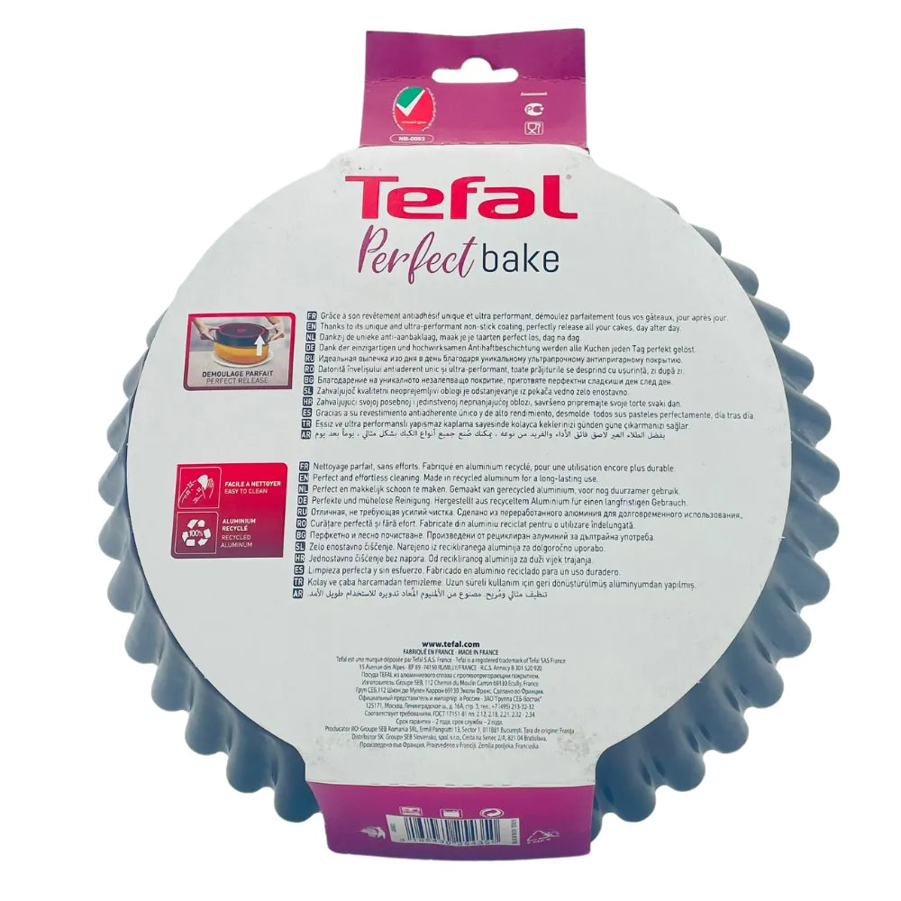 Moule Rond Cannelé Tefal Ø26 cm - Secret des chefs