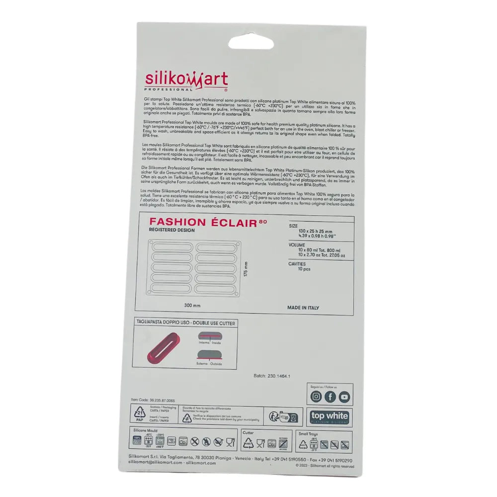 Moule en Silicone Fashion - 10 Emplacements - Secret des chefs