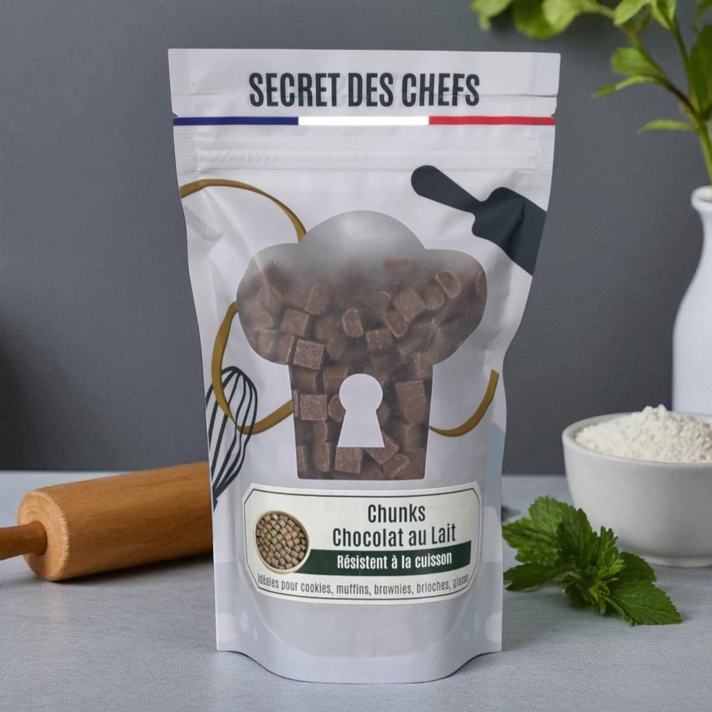 Chunks de Chocolat au Lait