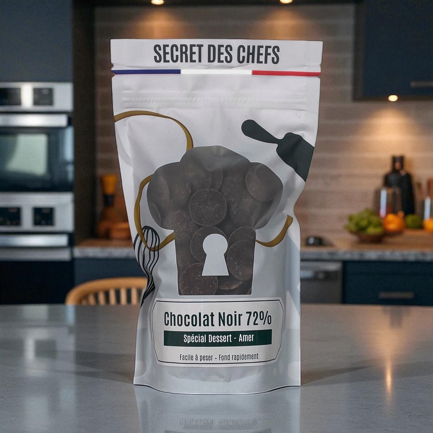 Chocolat Noir amer 72%