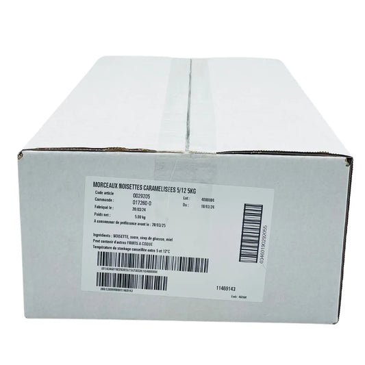 Morceaux de Noisettes Caramélisées 5/12 5 kg - Secret des chefs