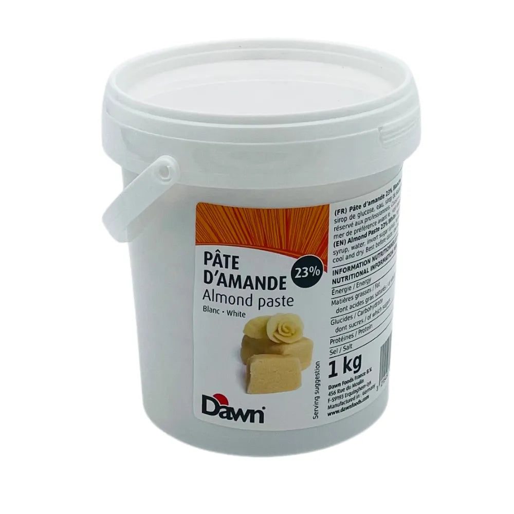 PÂTE D'AMANDE 23% BLANCHE DAWN 1 kg - Secret des chefs