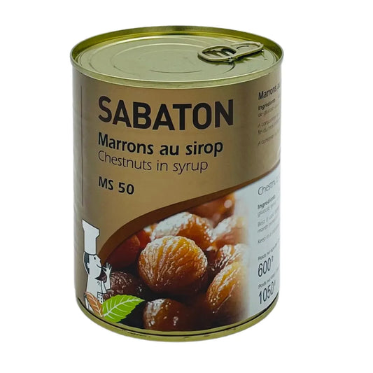 Marrons Entiers au Sirop "Sabaton" 1kg - Secret des chefs