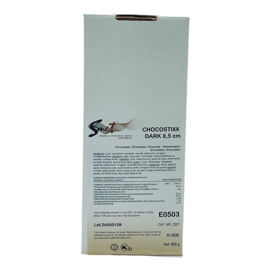 Cigarettes Fondantes Chocolat Noir - 9 cm 600 g - Secret des chefs