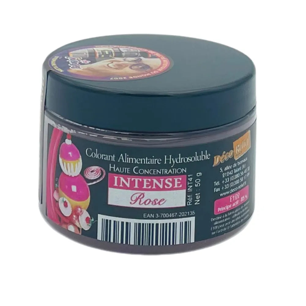 Colorant Alimentaire Hydrosoluble Intense 50g - Secret des chefs