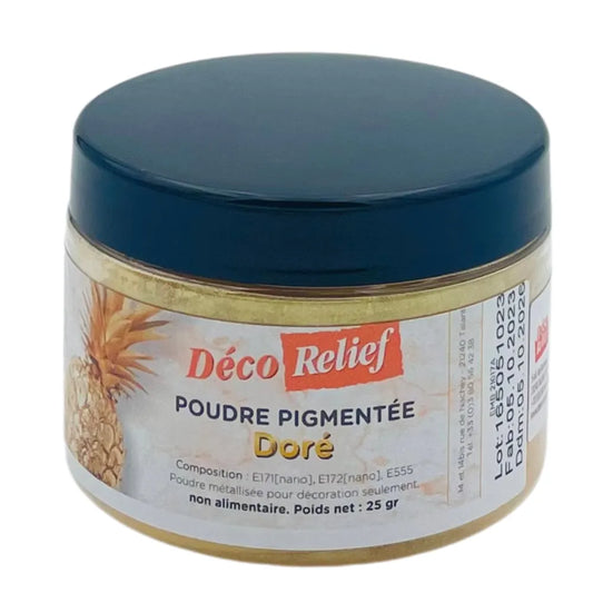 Colorant Métallisé 25g (diverses couleurs) - Secret des chefs