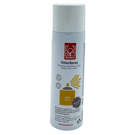 Spray Or Brillant à base de Beurre de Cacao 250 mL - Secret des chefs