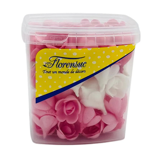 Mini Roses Azymes (Diverses Couleurs) Florensuc 72 pièces - Secret des chefs