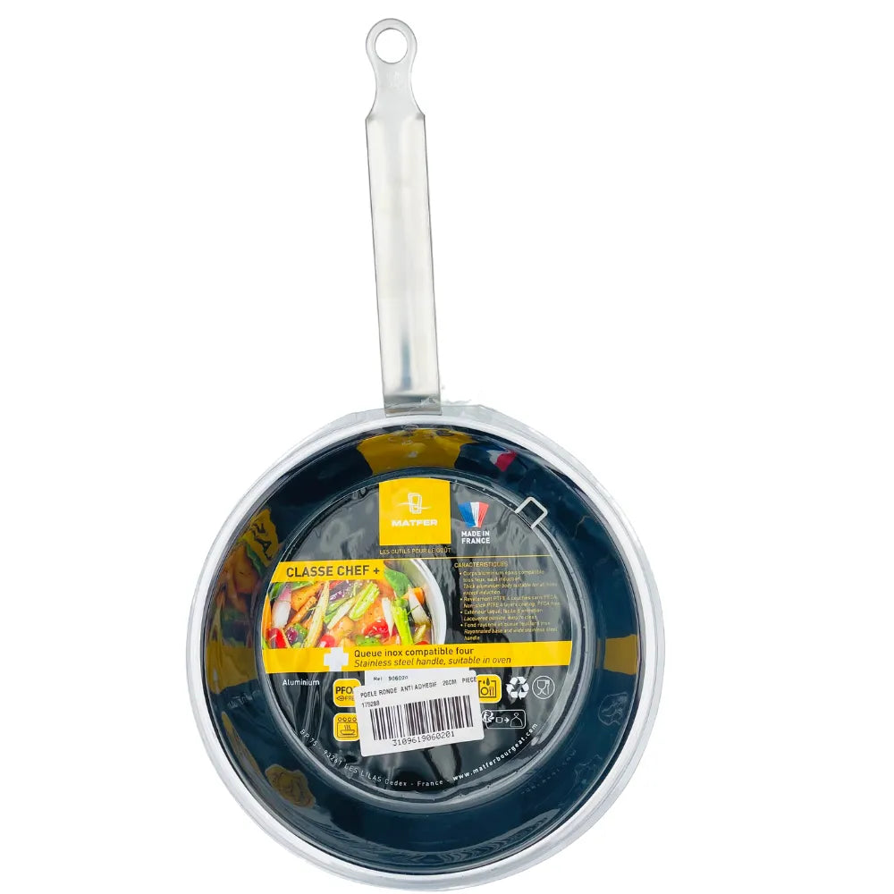 Poêle ronde antiadhésive, 20 cm - Secret des chefs