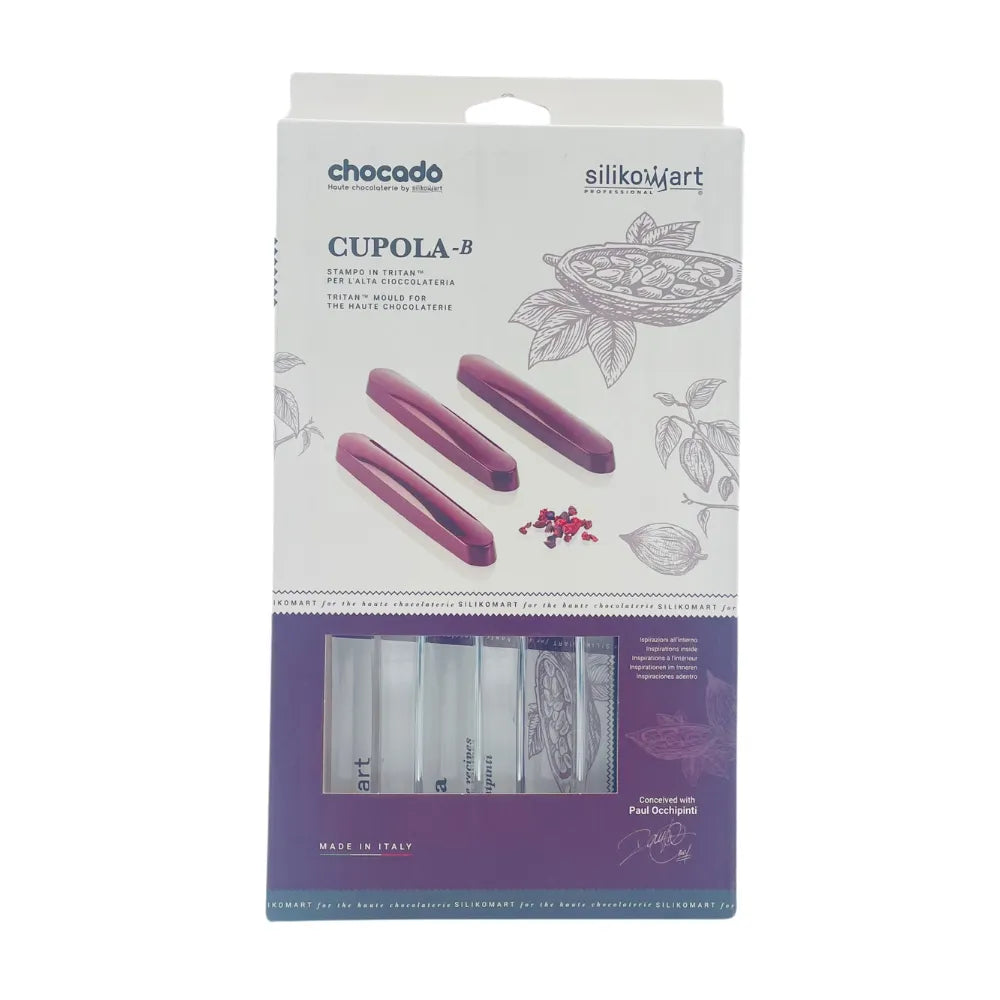 Moule Tritan Barre Cupola 8 Emplacements Ø 12,1 cm x H 2 cm, 27 ml - Secret des chefs