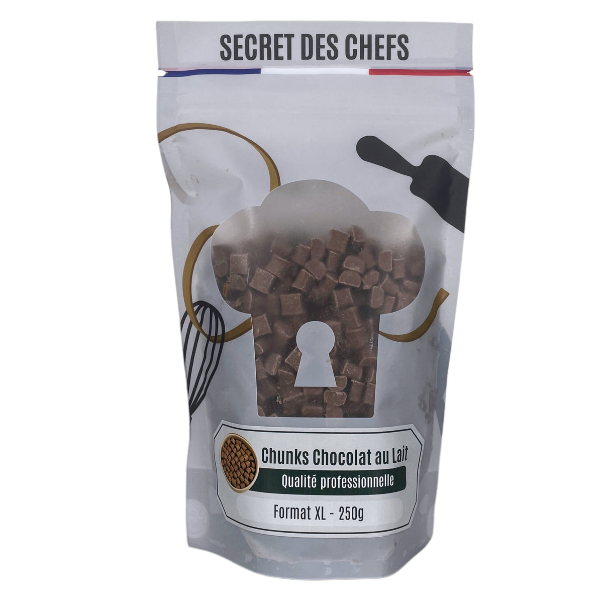 Chunks de Chocolat au Lait