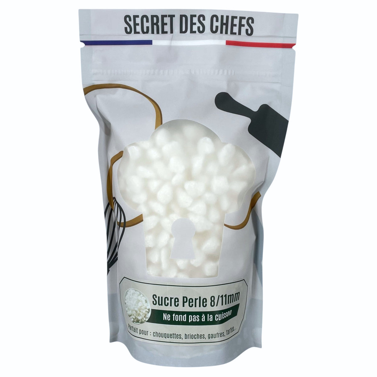 Sucre perle, grain 8/11mm