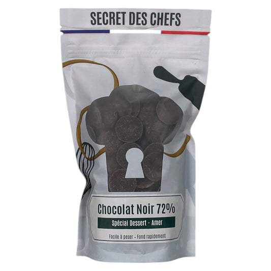 Chocolat Noir amer 72%