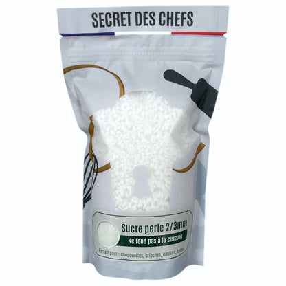 Sucre perle, grain 2/3mm