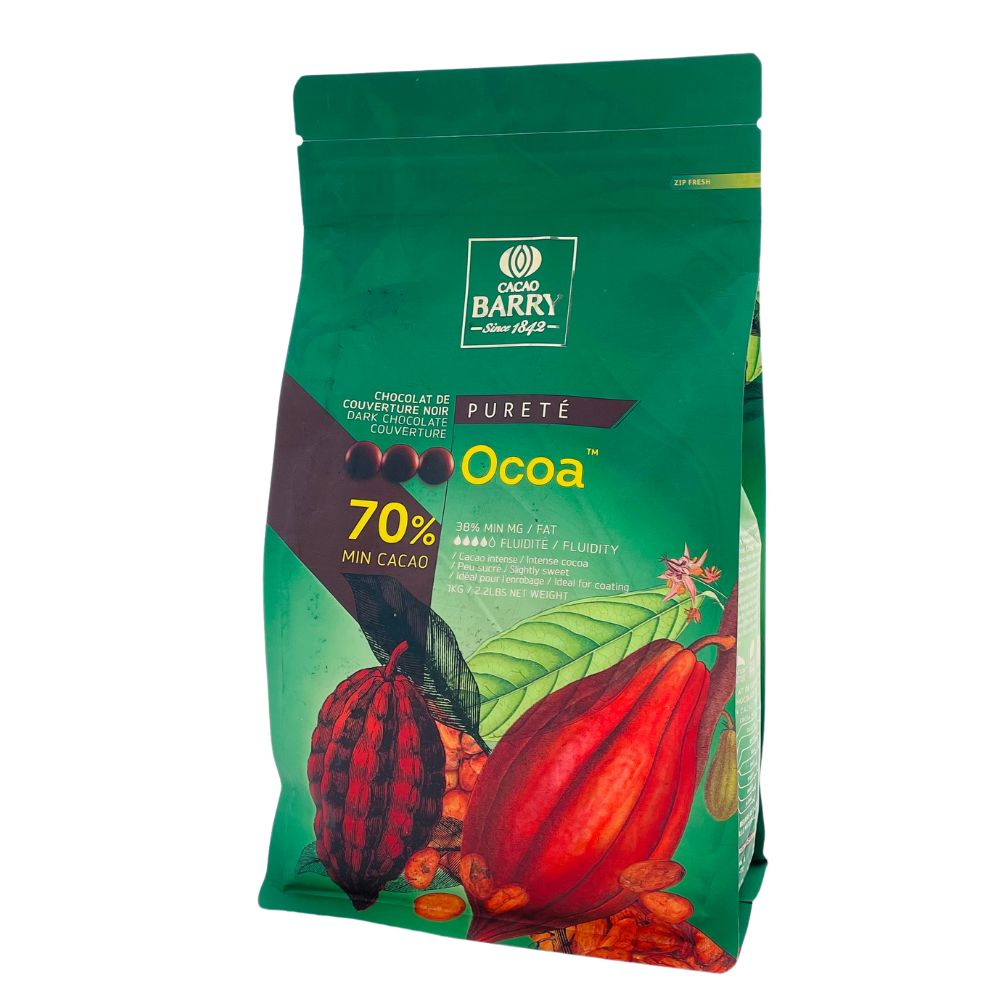 70% Cacao Chocolat Noir Ocoa Gamme Pureté - 1 kg